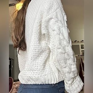 Aeropostale White sweater XL